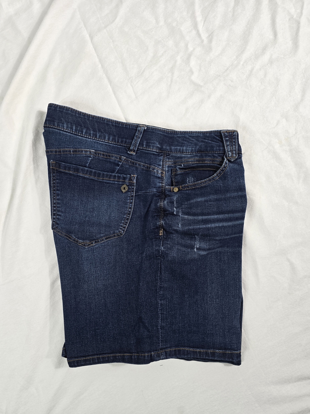 Democracy Indigo Denim Jean Shorts